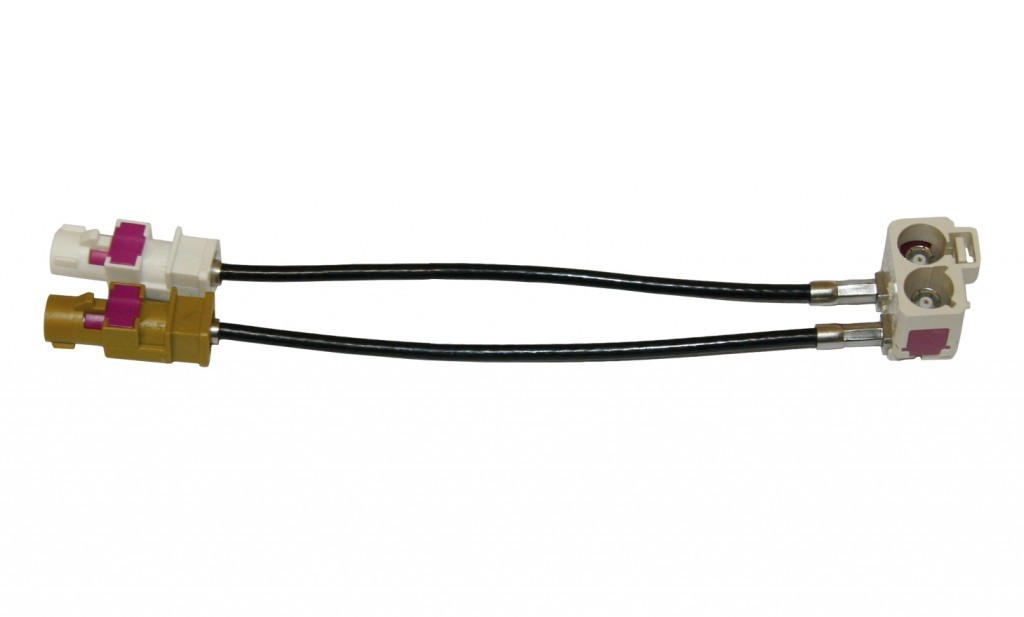 Original Kufatec Antennen Adapter Stecker Navigation RNS 510 FAKRA für VW