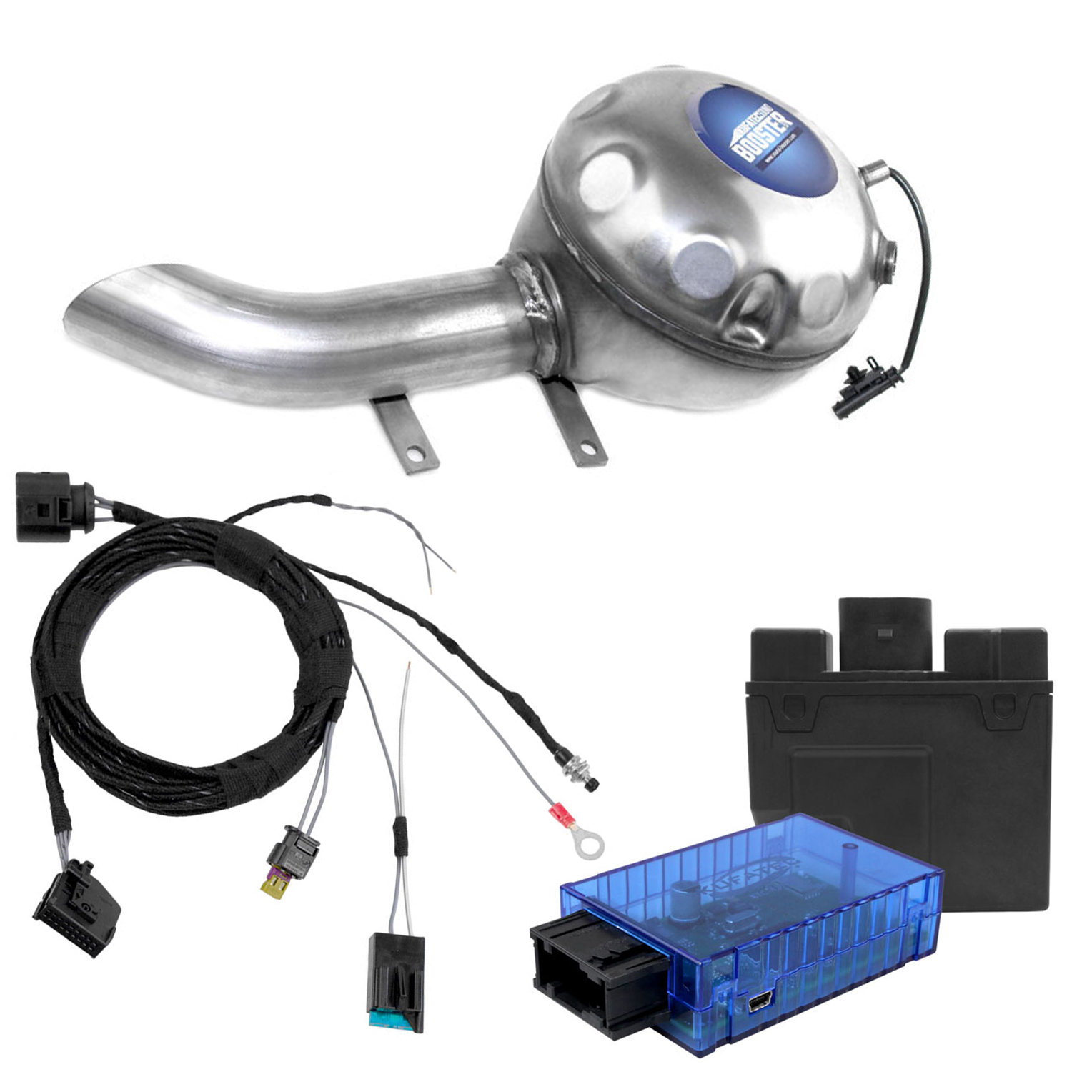 Original Kufatec Sound Booster Active Modul + Sound Modul für Audi TT 8J TDI