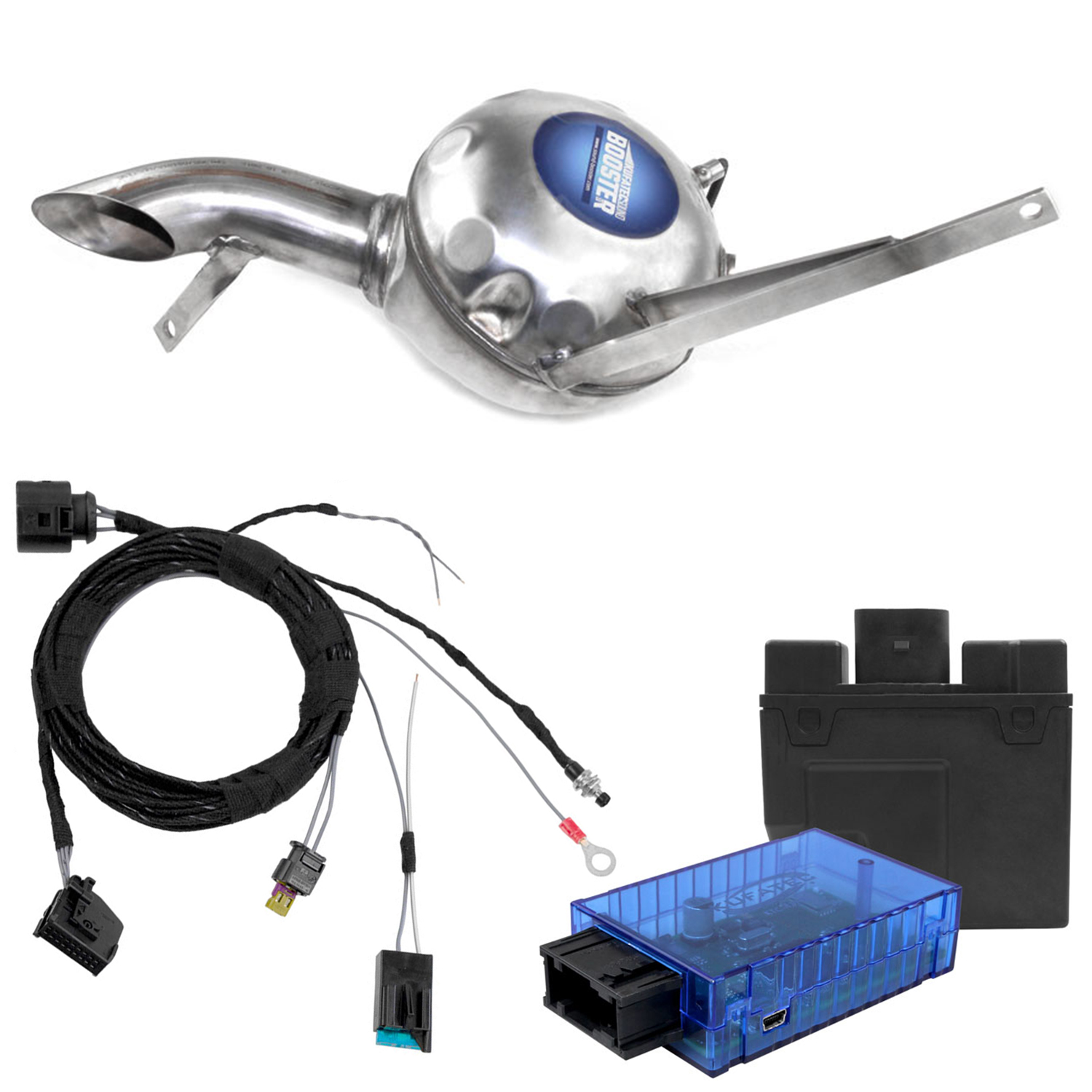 Original Kufatec Sound Booster Active Modul + Sound Modul für Skoda Superb 3V