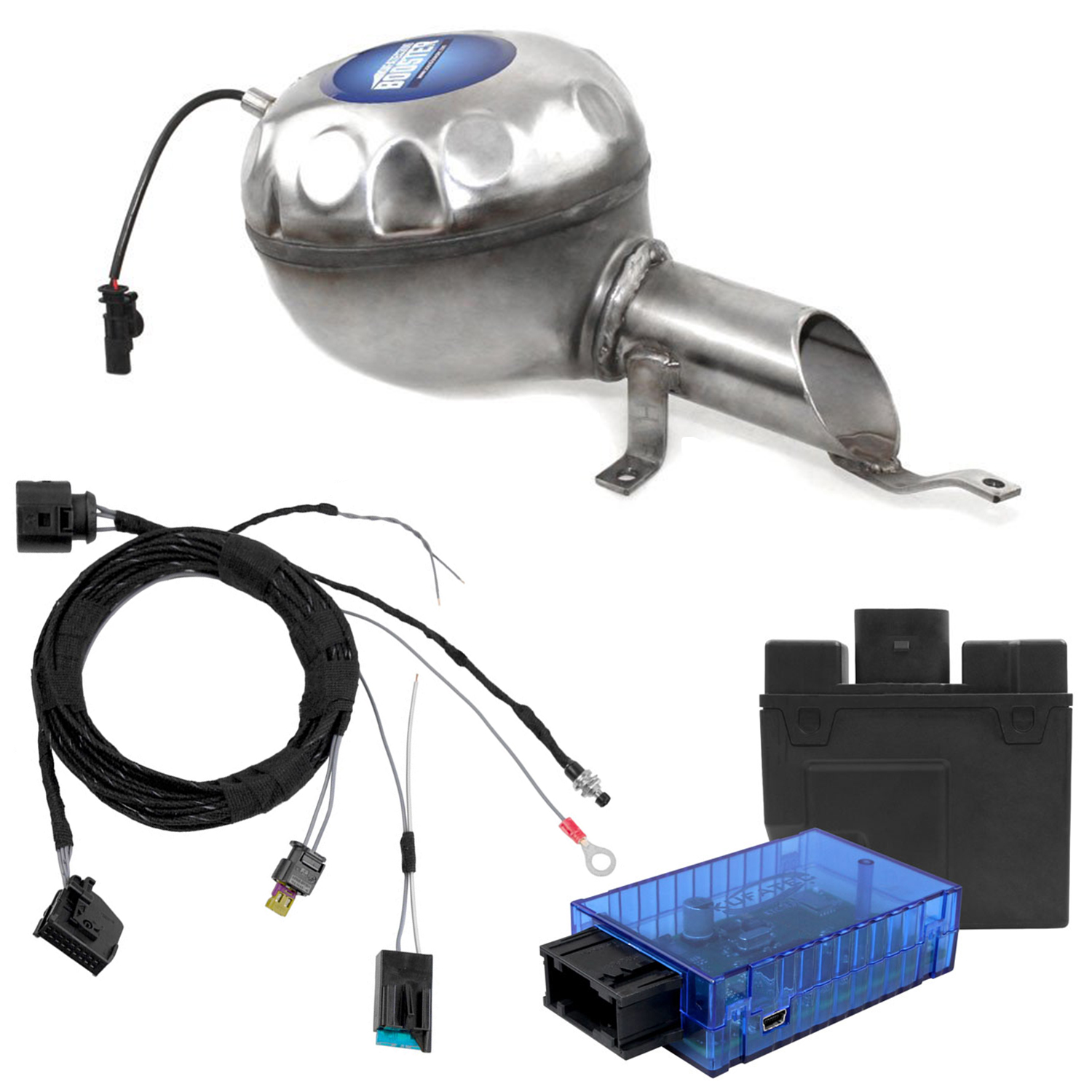 Original Kufatec Sound Booster Active Modul + Sound Modul für Audi Q7 4M