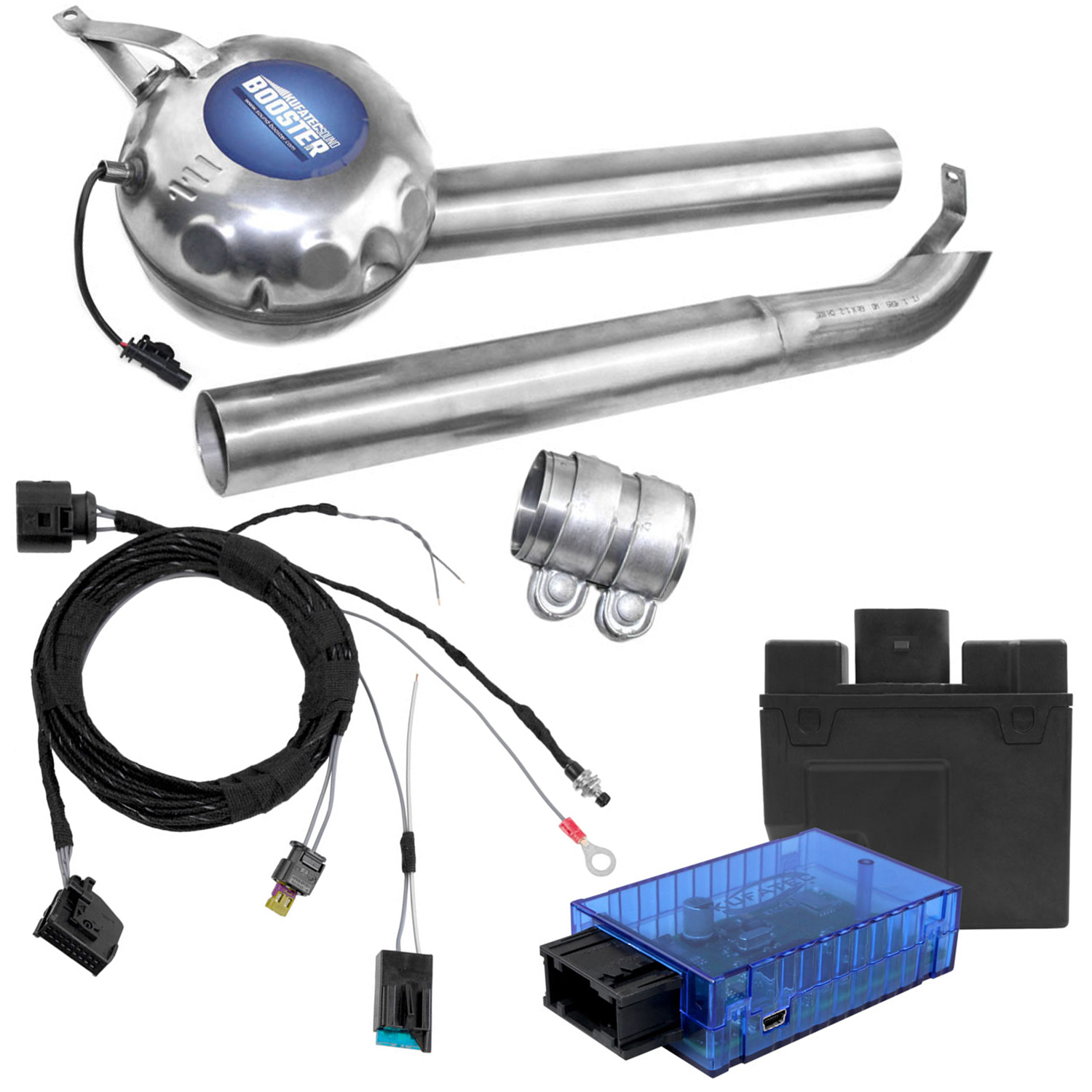 Original Kufatec Sound Booster Active Modul + Modul für VW T4 IV Bus Multivan