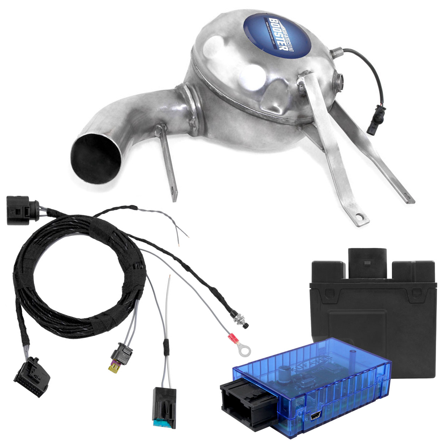 Original Kufatec Sound Booster Active Modul + Sound Modul für Ford Kuga