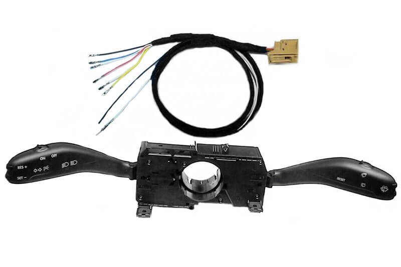 Original Kufatec GRA Tempomat KOMPLETT SET Kabelbaum für Seat Ibiza 6L ohne MFA