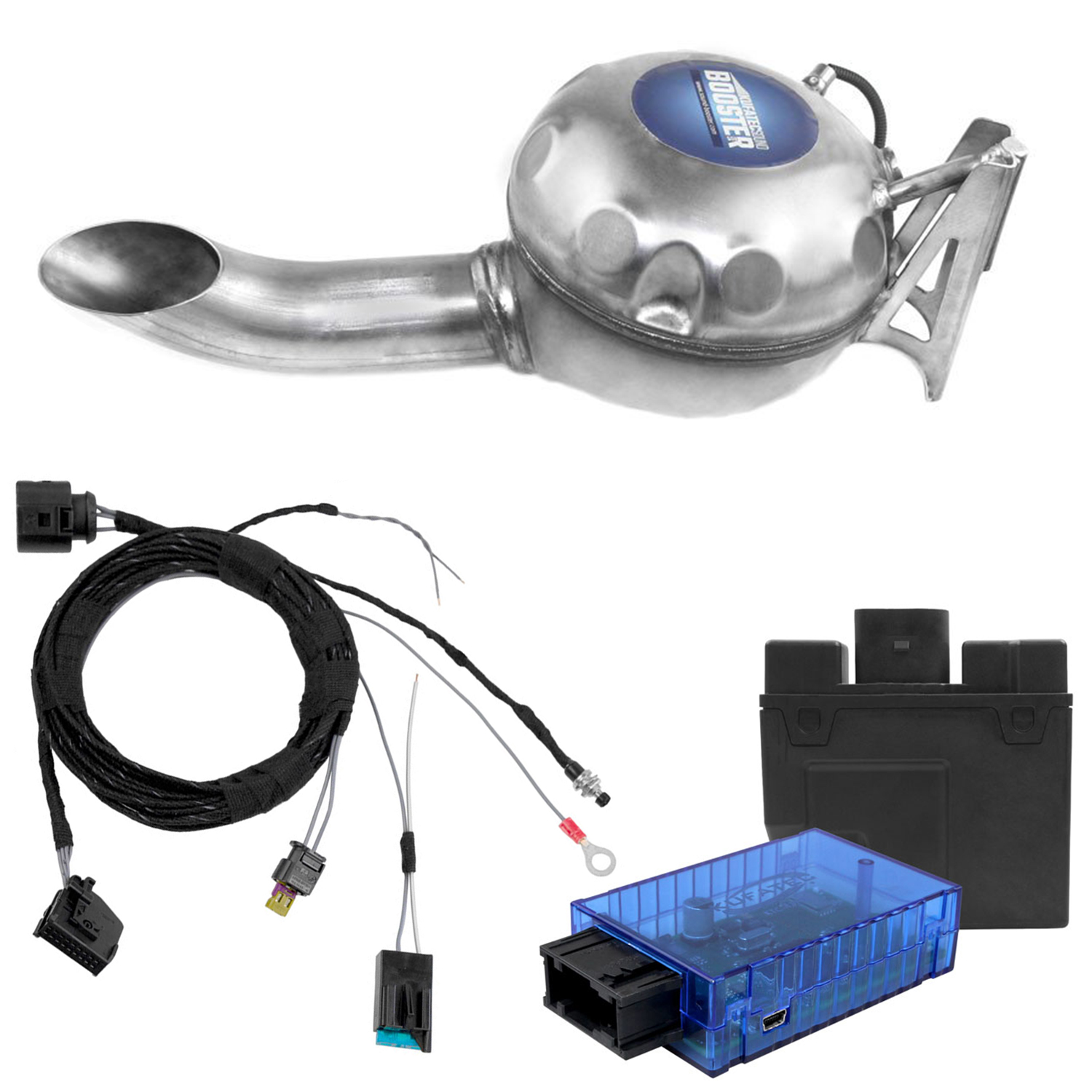 Original Kufatec Sound Booster Active Modul + Sound Modul für VW Passat B7