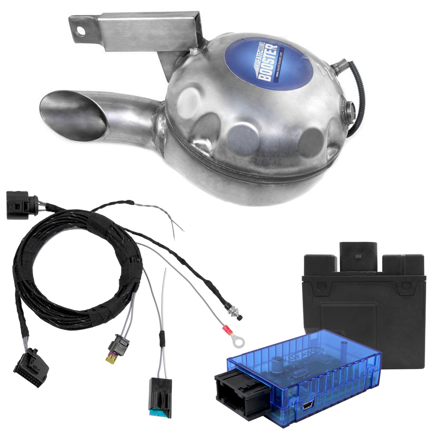 Original Kufatec Sound Booster Active Modul + Modul für Mercedes ML W166 + W292