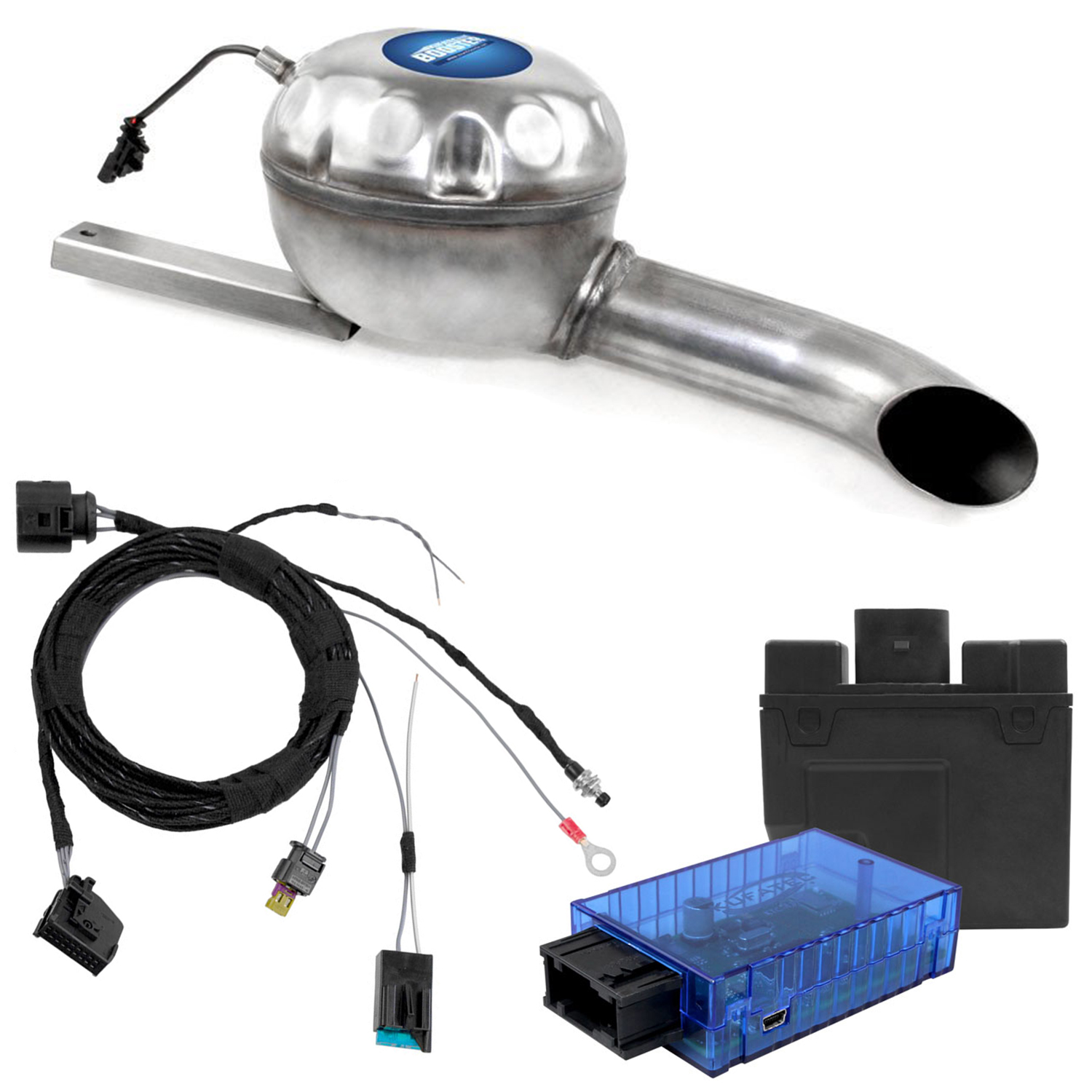 Original Kufatec Sound Booster Active Modul + Sound Modul für Porsche Panamera