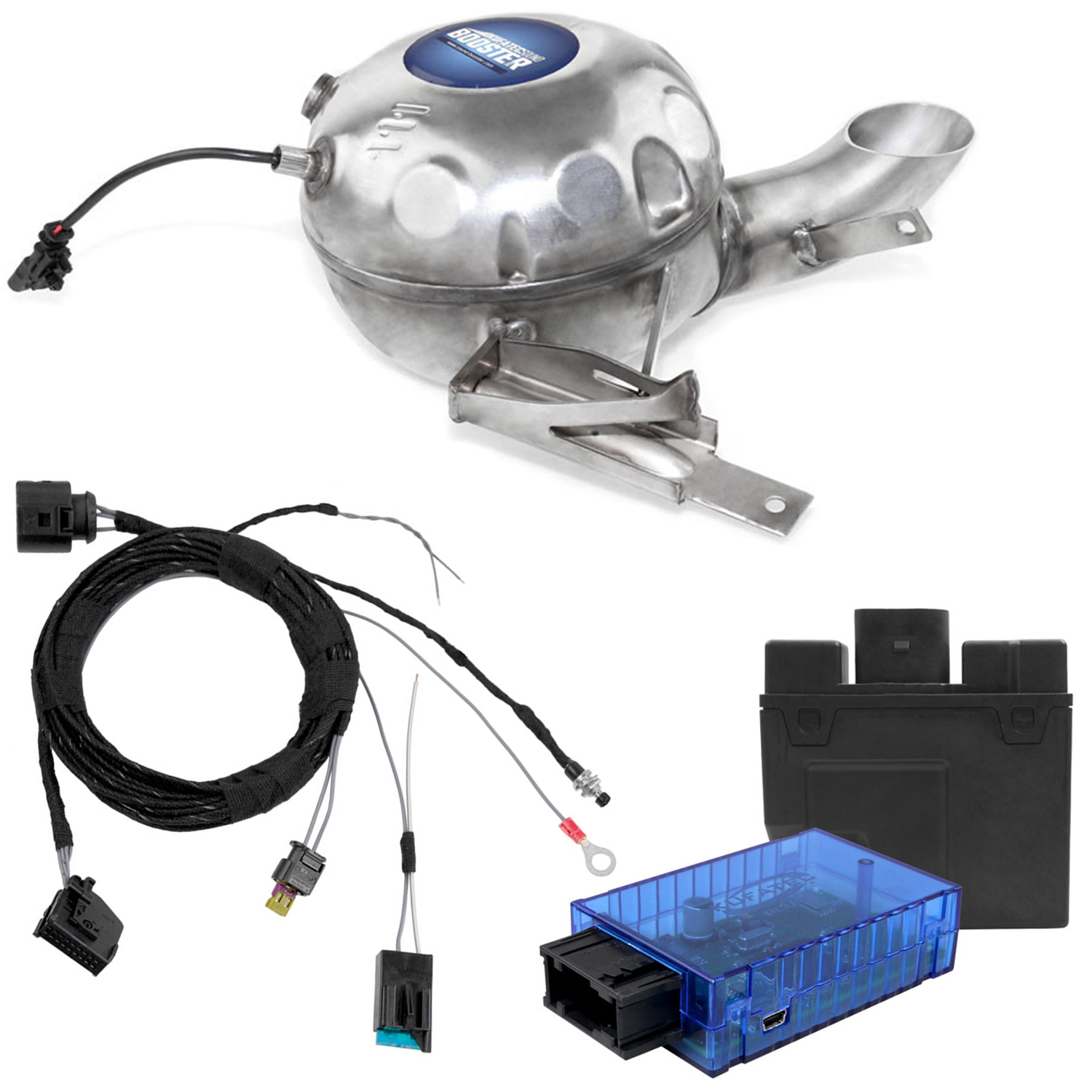 Original Kufatec Sound Booster Active Modul + Modul für Audi A3 8V + e-tron