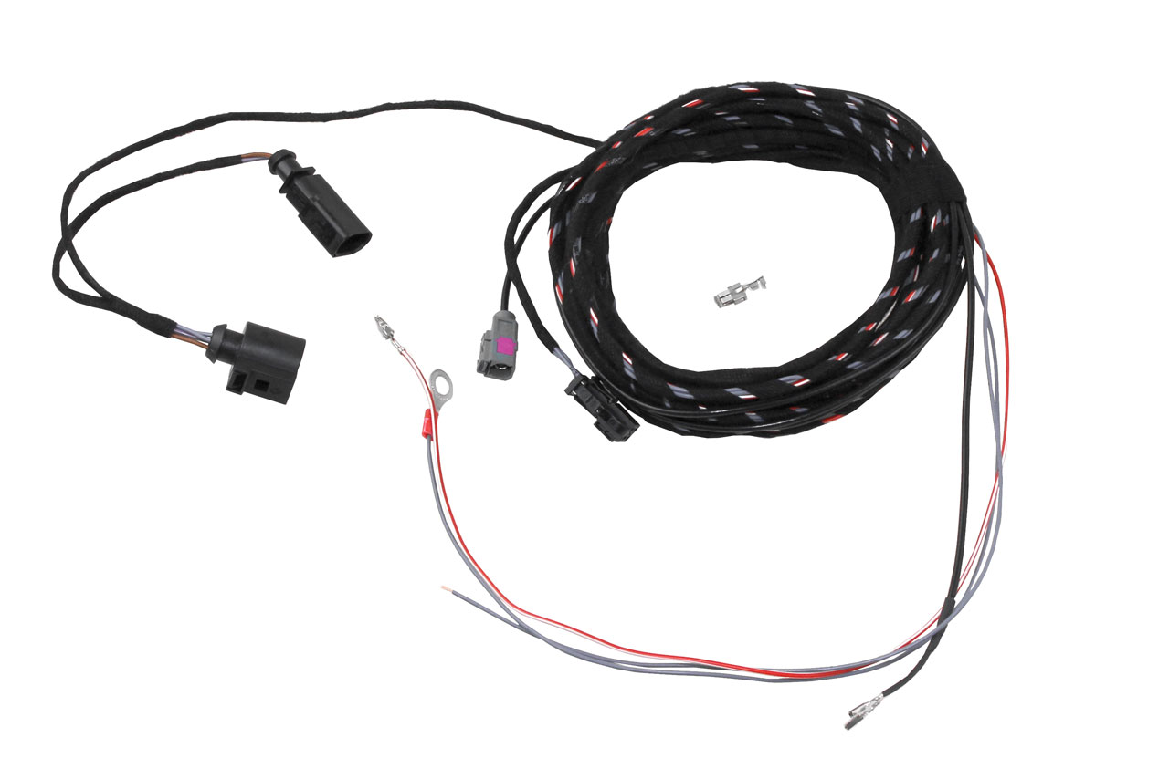 Original Kufatec Kabelbaum Rückfahrkamera Emblem Kamera Low für VW Beetle 5C