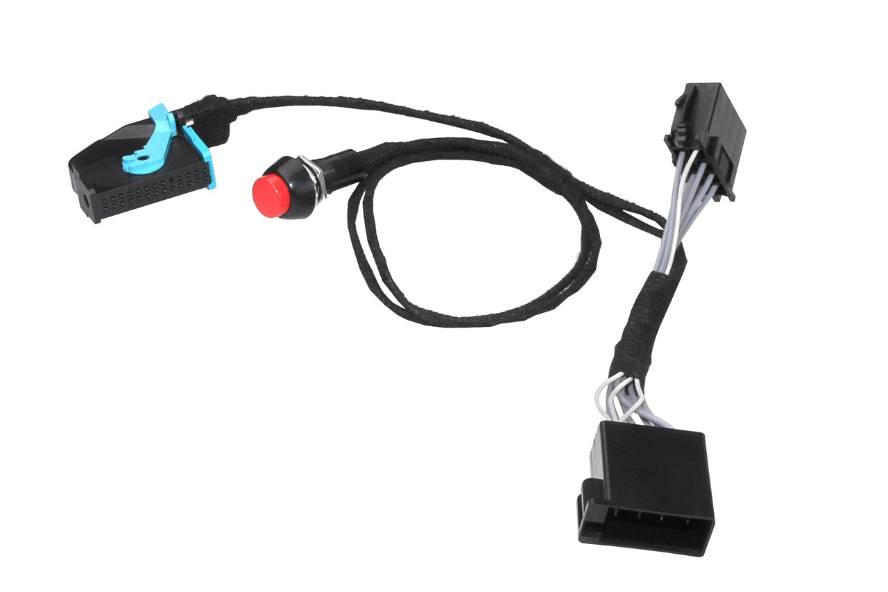 Original Kufatec Adapter Stecker Nachrüst. TV Free Navi VW MFD Audi RNS-D Navi+