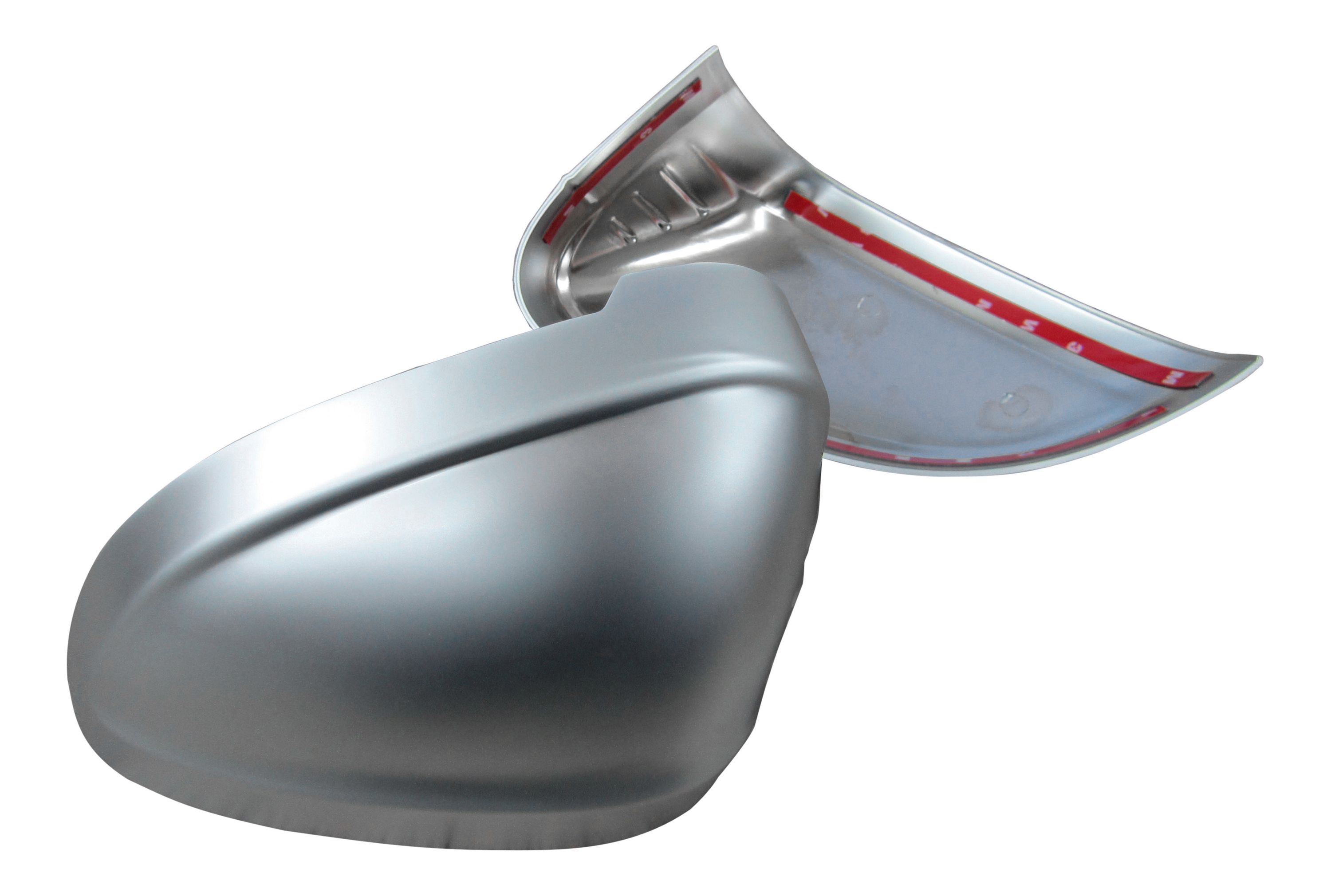 Spiegel Kappen Spiegelkappen ALU Look Außen Gehäuse SET für Audi A4 8W B9 A5 F5