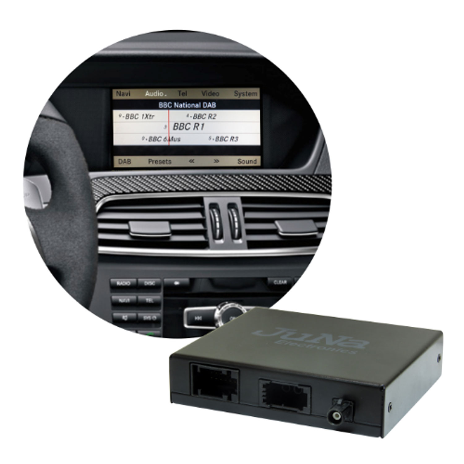 DAB DAB+ KOMPLETT SET Digital Radio + Antenne für Mercedes NTG 4.5 4.7