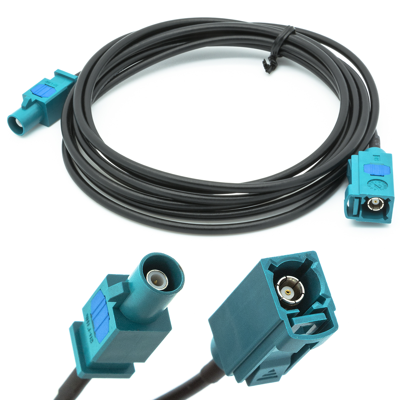 Auto Antennen 2m Verlängerung Kabel Kabel FAKRA Buchse auf Z Stecker FAKRA