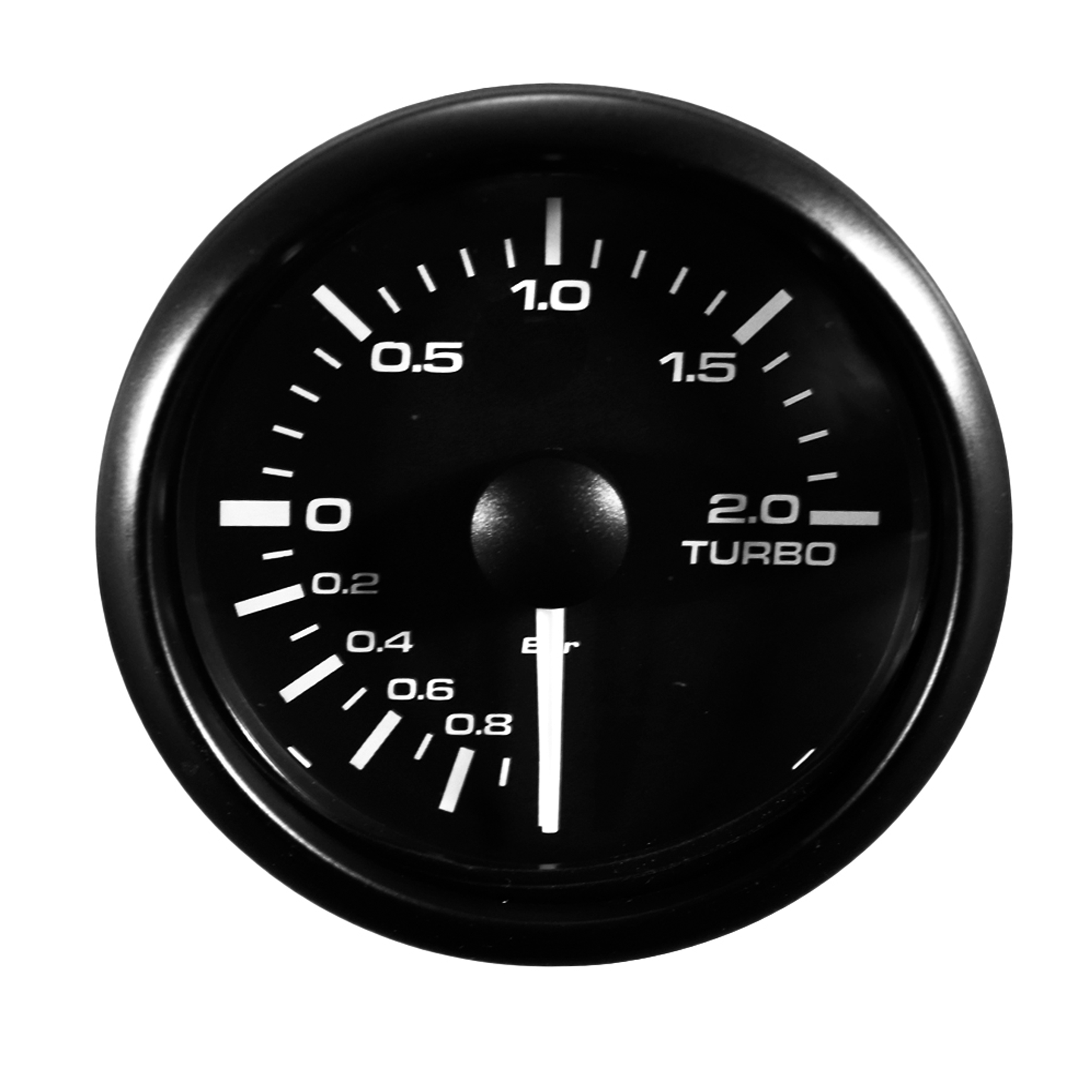 Premium Instrument Anzeige Ladedruckmesser LED Beleuchtung WEIß GELB UMSTELLBAR