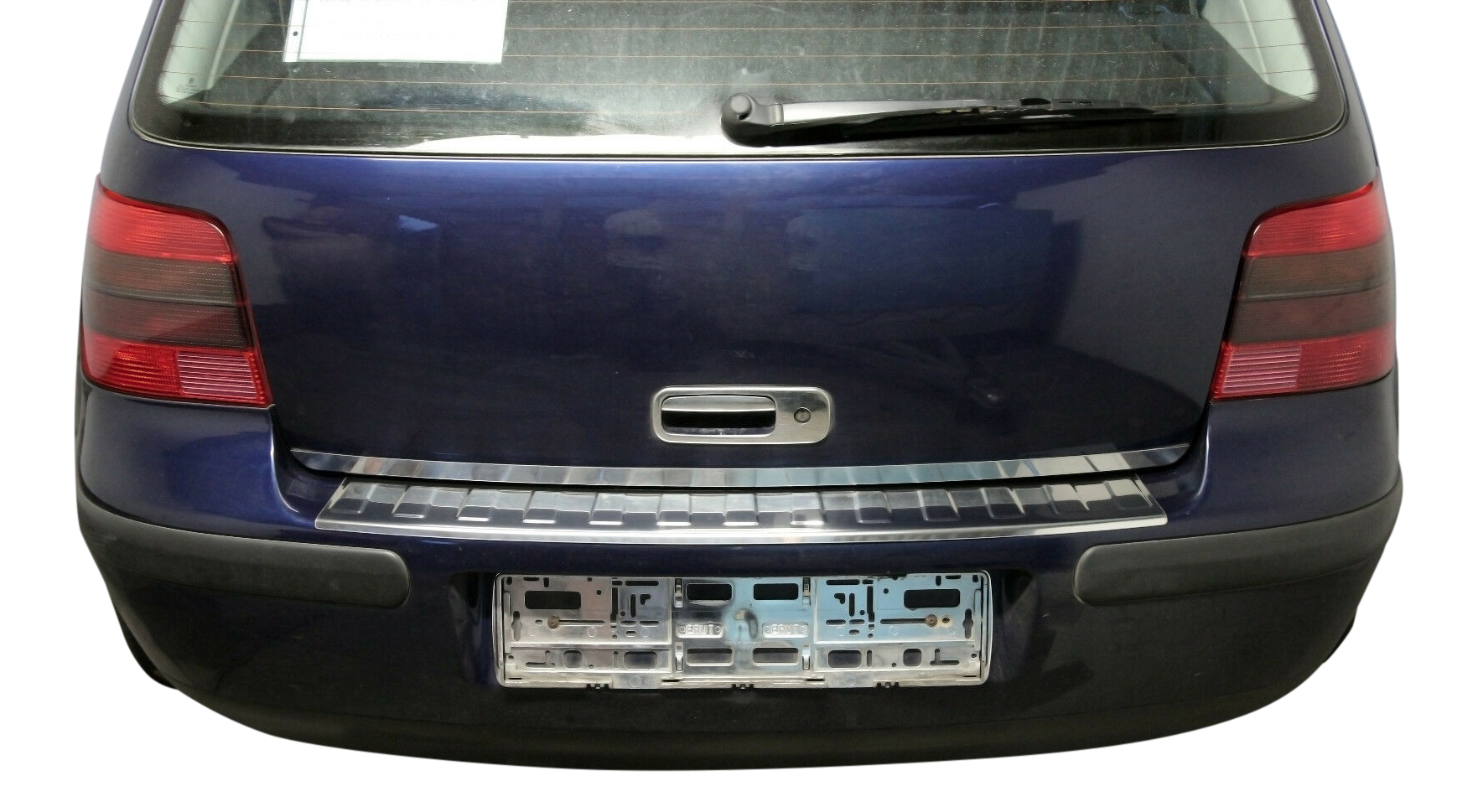 LADEKANTENSCHUTZ Edelstahl MATT Leiste Schutz für VW Golf IV 4 ab 1997-2004