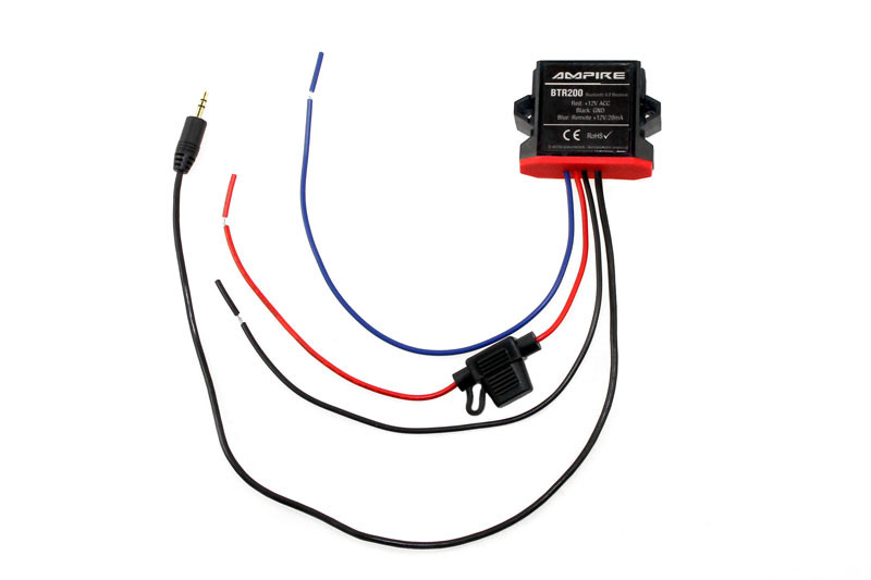 A2DP Bluetooth Receiver 3,5 mm Klinke Ampire BTR200