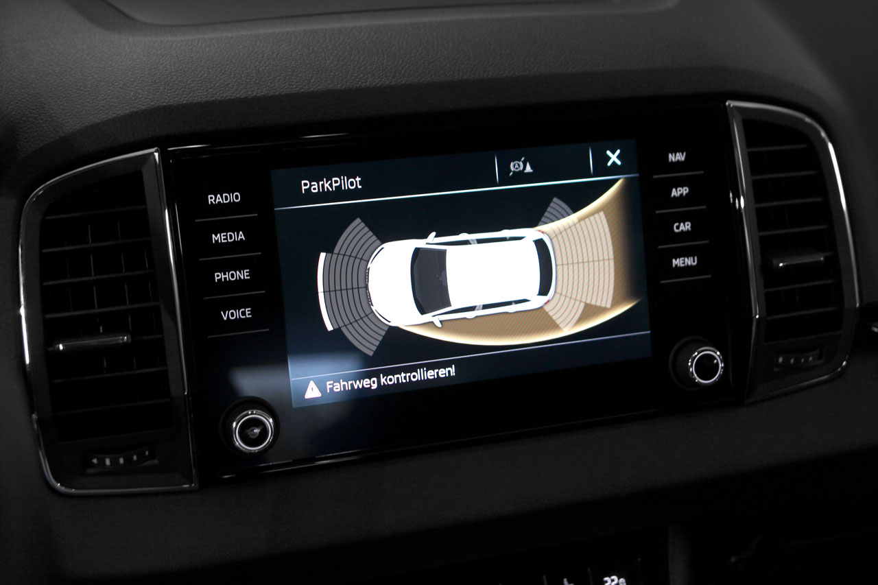 Komplett-Set Einparkhilfe Park Pilot plus OPS für Skoda Karoq NU7