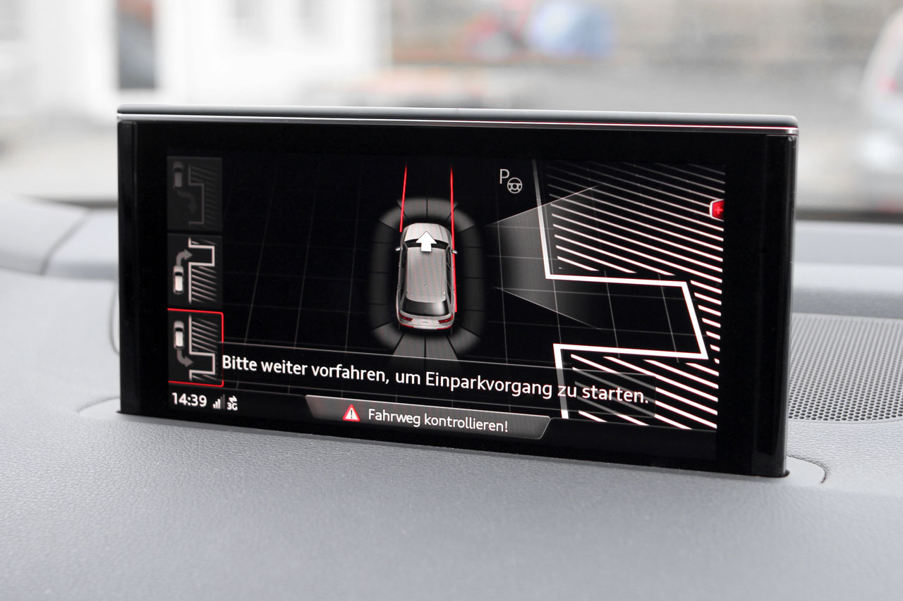 Komplett-Set Parklenkassistent für Audi Q7 4M Einparkhilfe vorne + hinten vorhanden