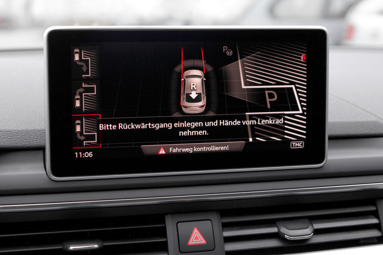 Komplett-Set Parklenkassistent für Audi A5 F5 Einparkhilfe vorne + hinten vorhanden