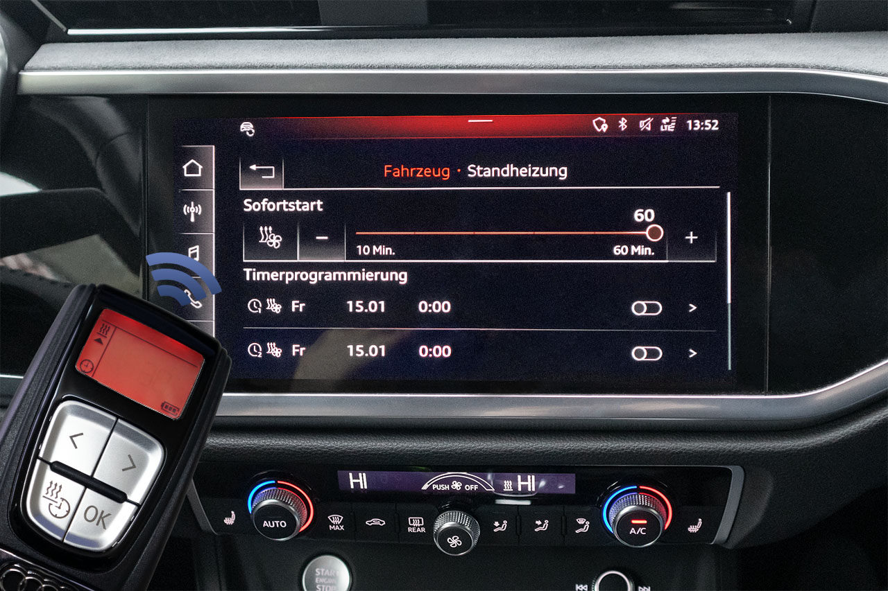 Nachrüst-Set Standheizung für Audi Q3 F3