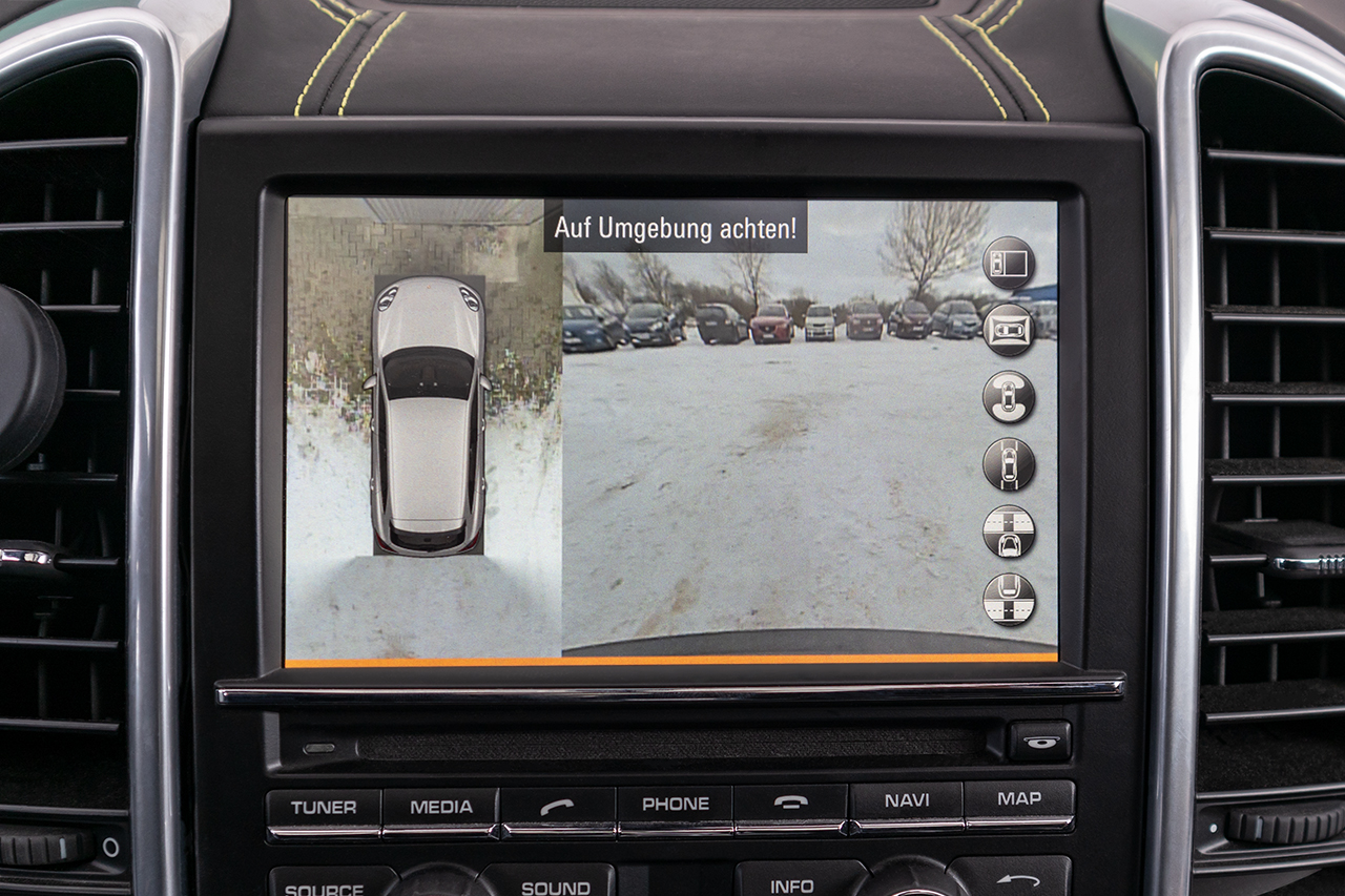 Komplettset Real Top View - 4 Kamera System für Porsche 92A