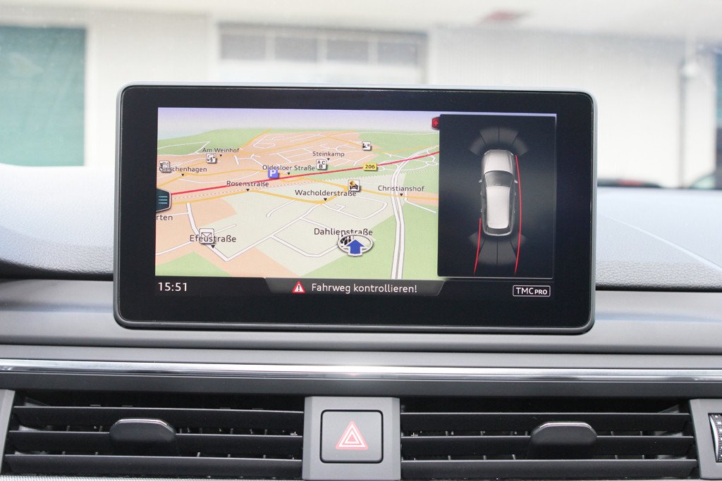 Komplett-Set APS+ plus (optische Anzeige) Front & Heck für Audi A4 8W