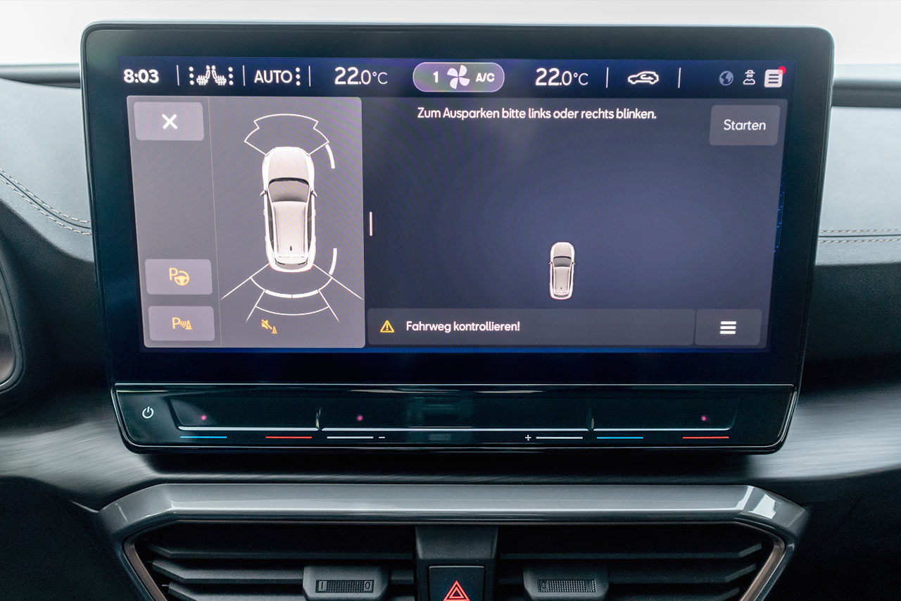 Komplett-Set Parklenkassistent PLA für Seat Formentor KM7