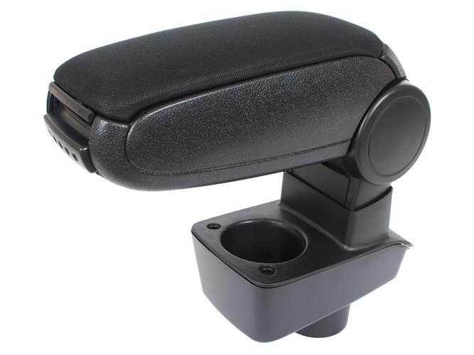 Mittelarmlehne Armlehne KLAPPBAR Textil Schwarz für Ford Fiesta Mk7 ab 2008-