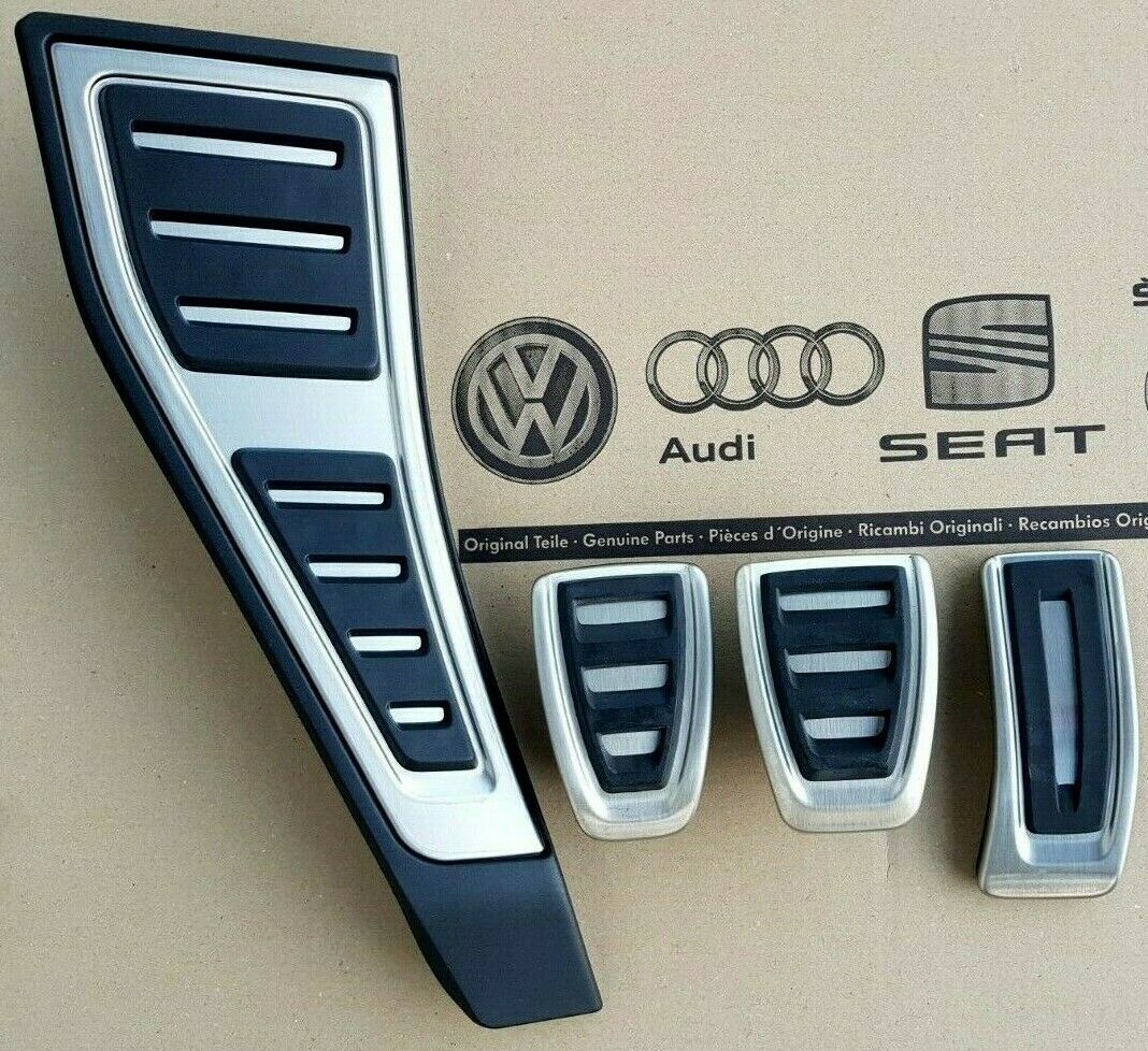 Original Audi Pedale + Fußstütze SCHALTUNG für Audi A4 B9 8W / A5 F5 2017- = RHD
