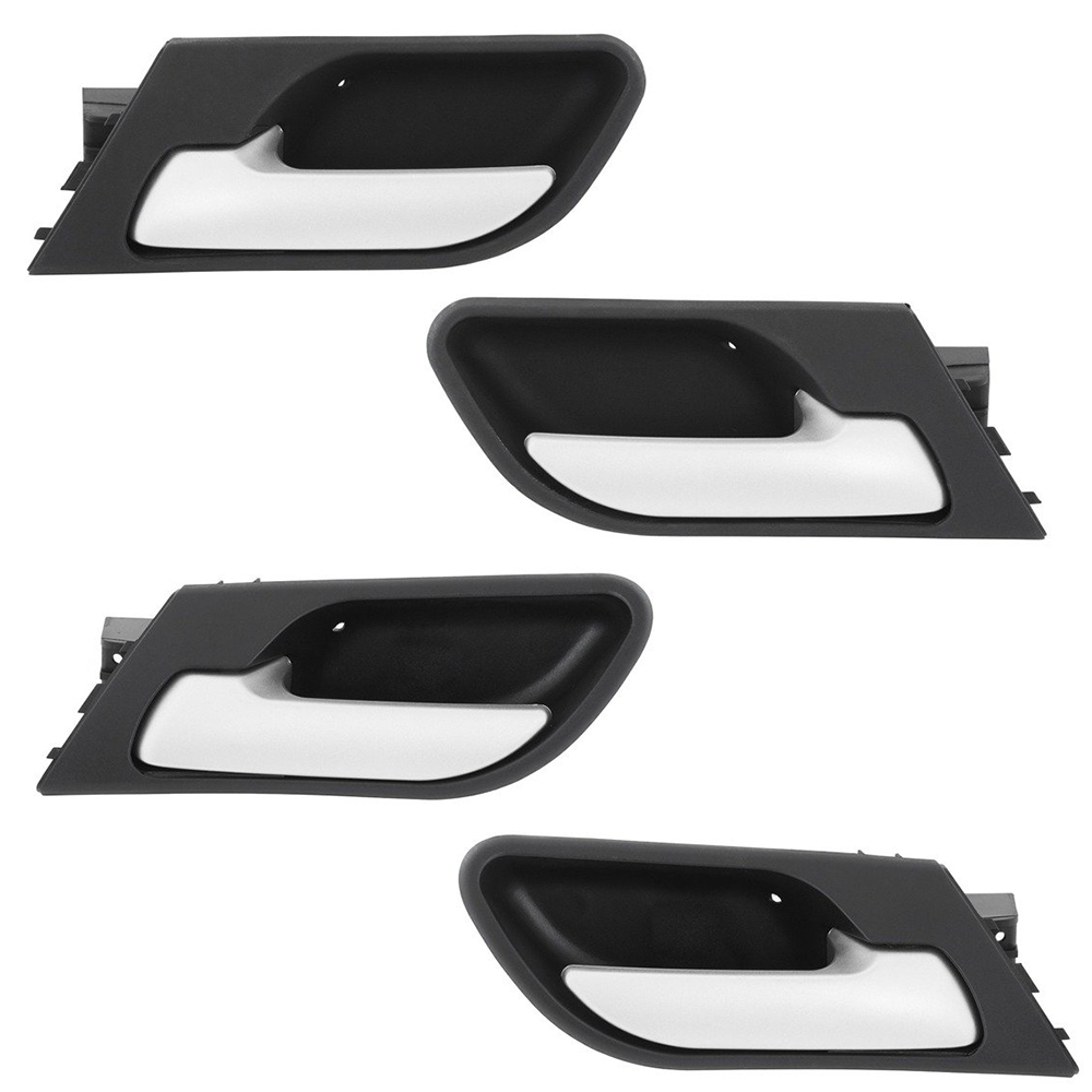 4x Türgriff Innen Silber LINKS + RECHTS VORNE / HINTEN für BMW X5 E53 1999-2006