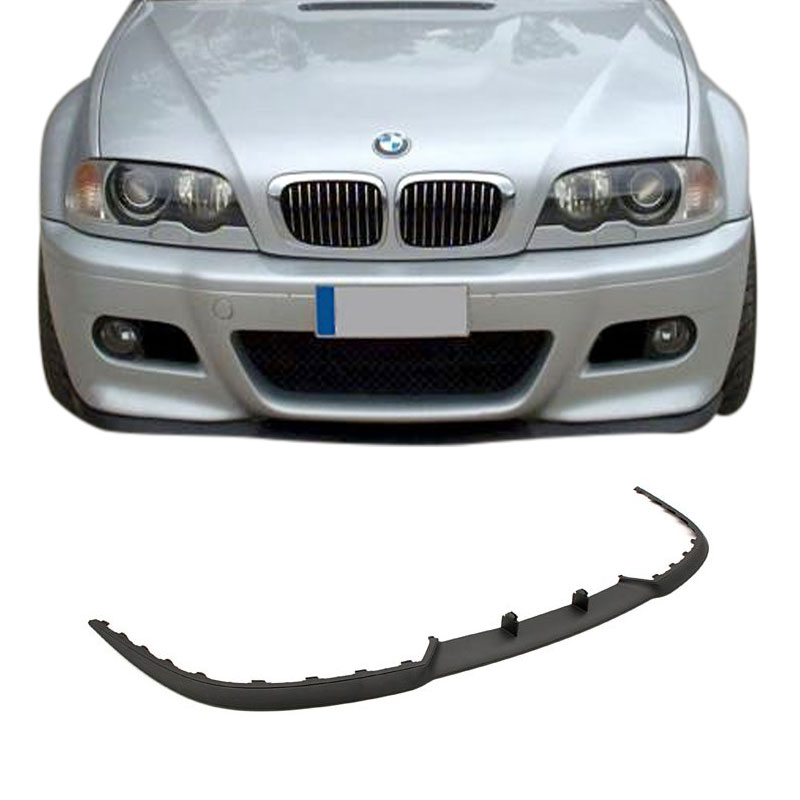 Cup Spoiler Lippe + CLIP SET Frontspoiler Stoßstange Frontschürze für BMW E46