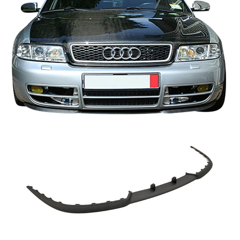 Cup Spoiler Lippe + CLIP SET Frontspoiler Stoßstange für Audi A4 B5 8D + Aavnt