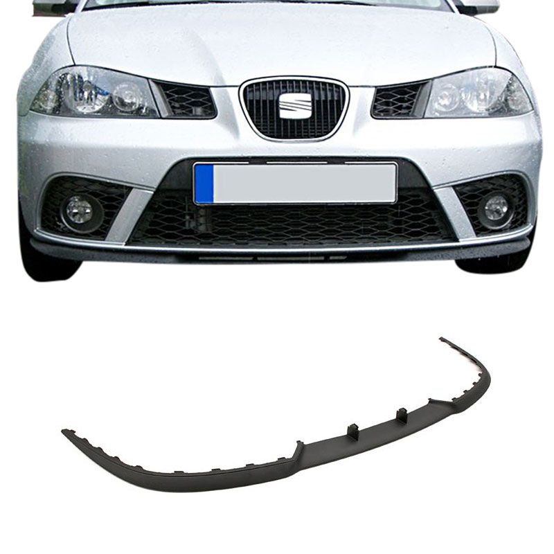 Cup Spoiler Lippe + CLIP SET Frontspoiler Stoßstange für Seat Ibiza IV 6L