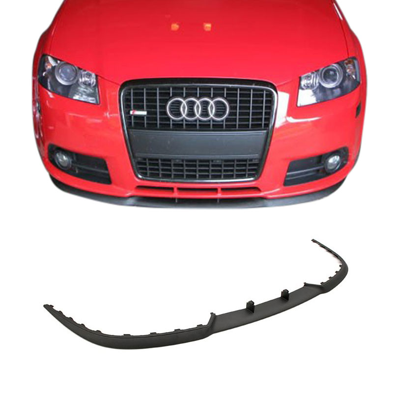 Cup Spoiler Lippe + CLIP SET Frontspoiler Stoßstange Front für Audi Q2 / Q3