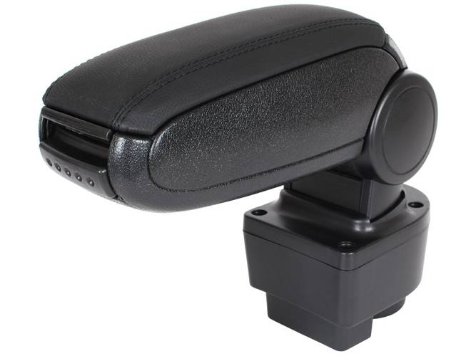 Mittelarmlehne KLAPPBAR Leder Schwarz für Opel Corsa C 00-06 Combo Tigra B