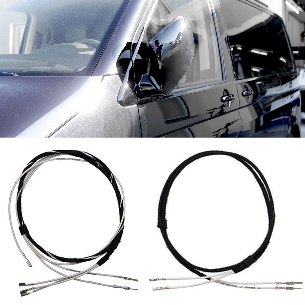 Original Kufatec Kabelbaum anklappbare Außenspiegel Spiegel für VW T6 VI