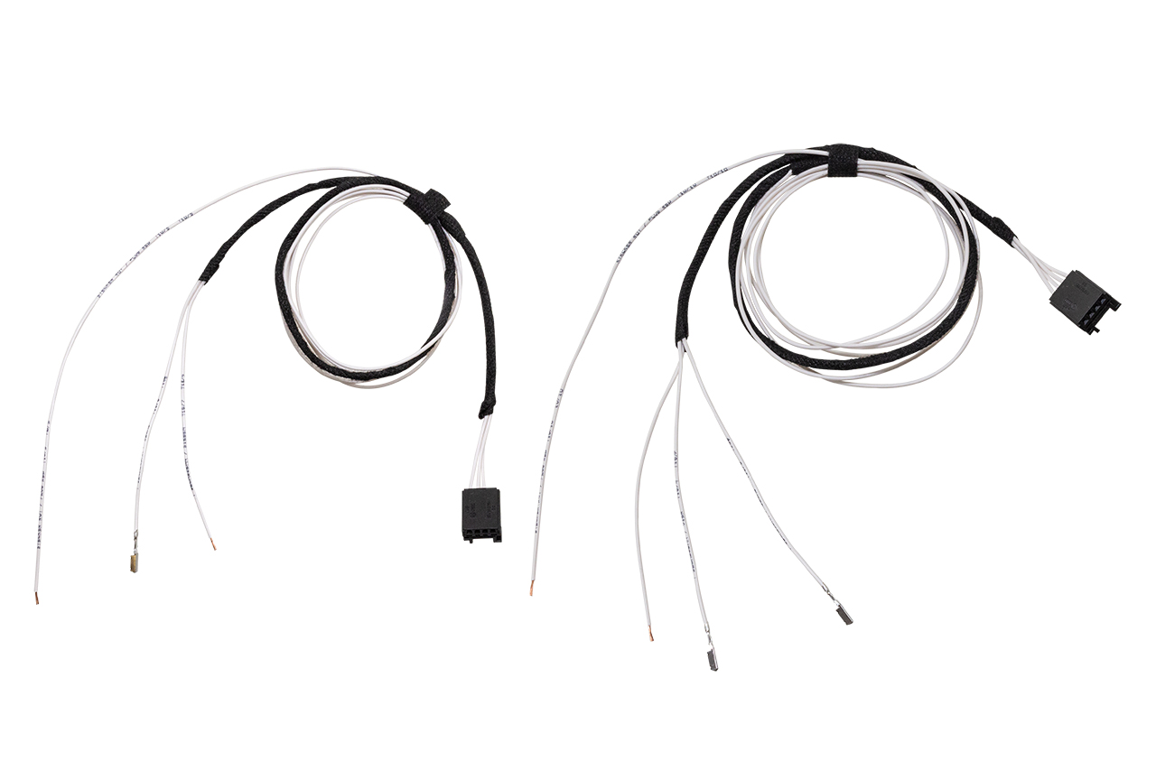 Original Kufatec Adapter Kabelbaum Kabel Nachrüstung elektrische Fensterheber für VW T5 7E ab Facelift 2009-