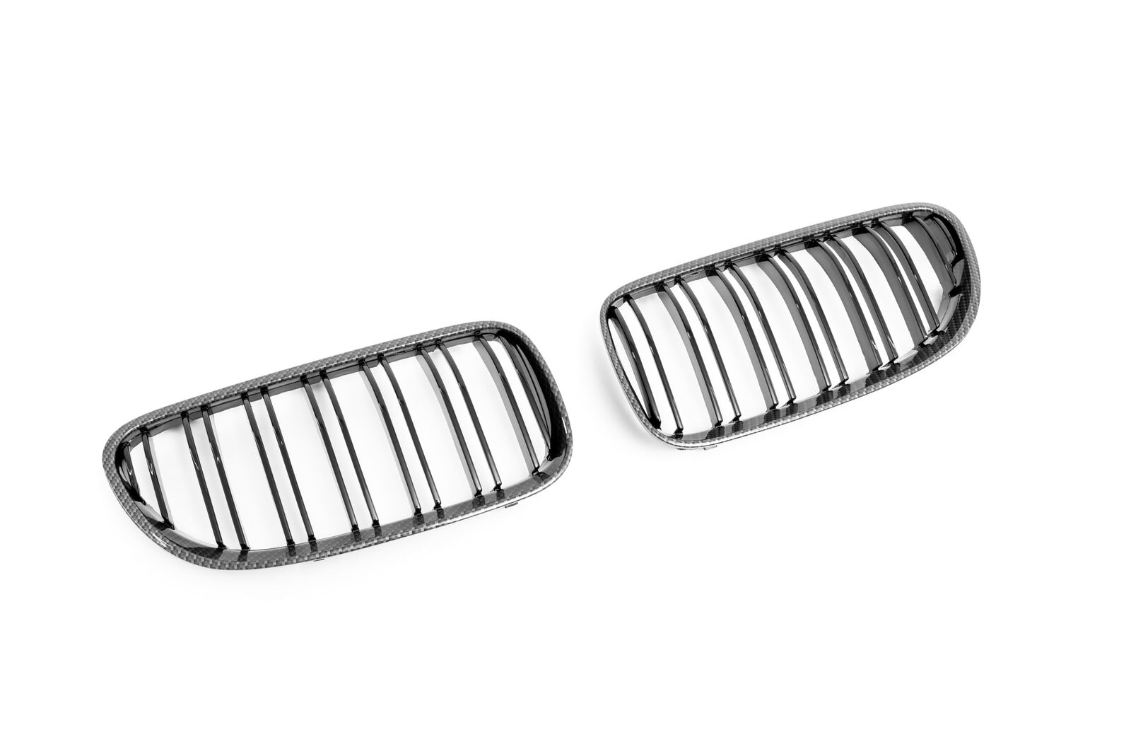 Kühlergrill Sportgrill Grill Gitter im Carbon Look für BMW 3er E92 E93 ab Facelift 03/2010-2013