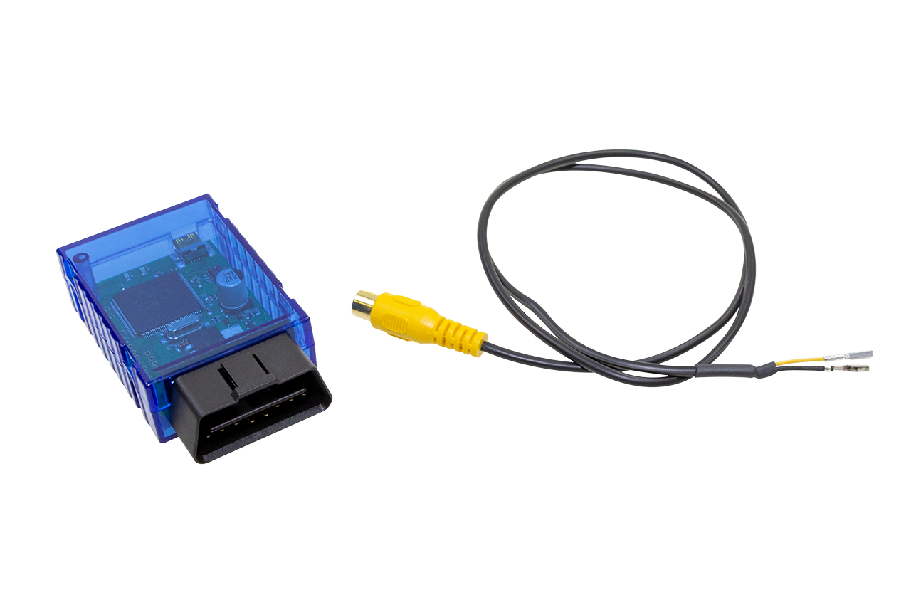 Original Kufatec Kabelsatz Kabelbaum Adapter + Codier Dongle Universal NTSC Rückfahrkamera Nachrüstset für VW T-Roc A11 T6 SG T6.1 SH
