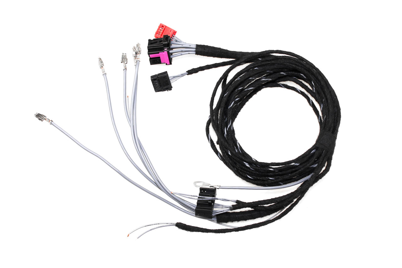 Original Kufatec Kabelsatz Kabelbaum Adapter Kabelsatz Anhängerkupplung (AHK) - Zentralelektrik für VW Touareg CR