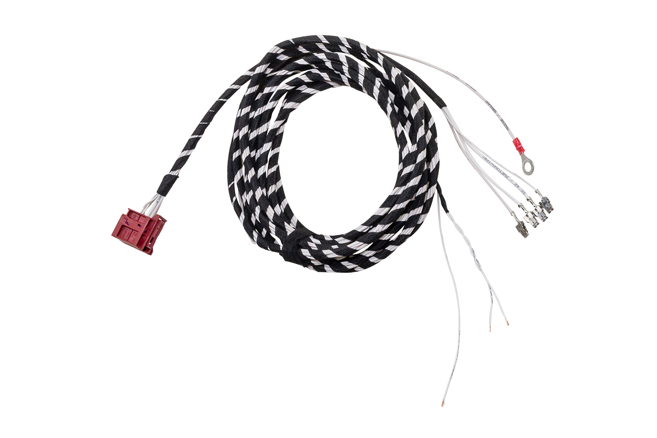 Original Kufatec Kabelsatz Kabelbaum Adapter schwenkbare Anhängerkupplung AHK - Zentralelektrik für Audi Q3 8U