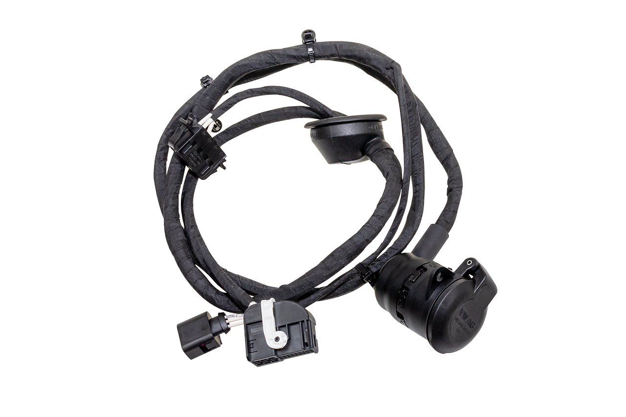 Original Kufatec Kabelsatz Kabel Anhängerkupplung AHK Steckdose für VW Golf 7 VII