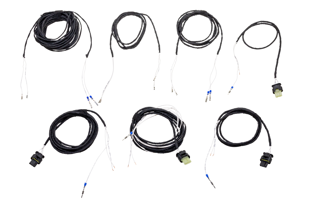 Original Kufatec Kabelbaum Kabelsatz Kabel Parklenkassistent PLA für Audi Q2 GA - Einparkhilfe vorhanden
