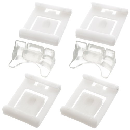 Gleitstück Führung Sitz Schiene Verstellung Komplett Set für VW Golf 1 2 3 I II III Jetta 1 2