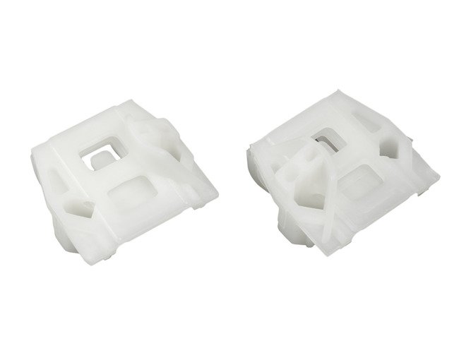 Fensterheber Fensterscheibe Reparatur Schienen Schlitten Führung SET für Seat Ibiza 6L / Cordoba 6L