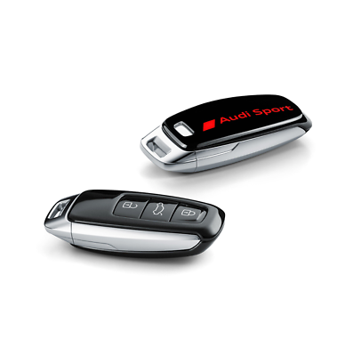 Original Audi Sport Schlüsseltasche / Schlüsselcover Hülle Tasche Schlüssel Key Cover für Audi A3 8Y A6 4A C8 A7 4K A8 4N Q8 4M Q4 e-tron F4 Q7 4M e-tron GT GE