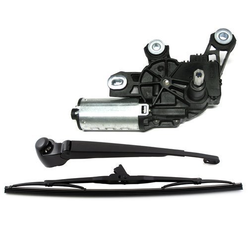 Heckscheibenwischer Heckwischer Motor Scheibenwischer KOMPLETT SET für Seat Leon 1M / Toledo II