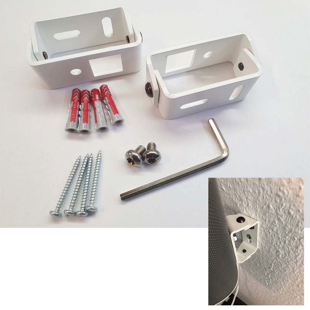 2x Boxen Wand Halterung Laustprecher Set für SONOS PLAY 1