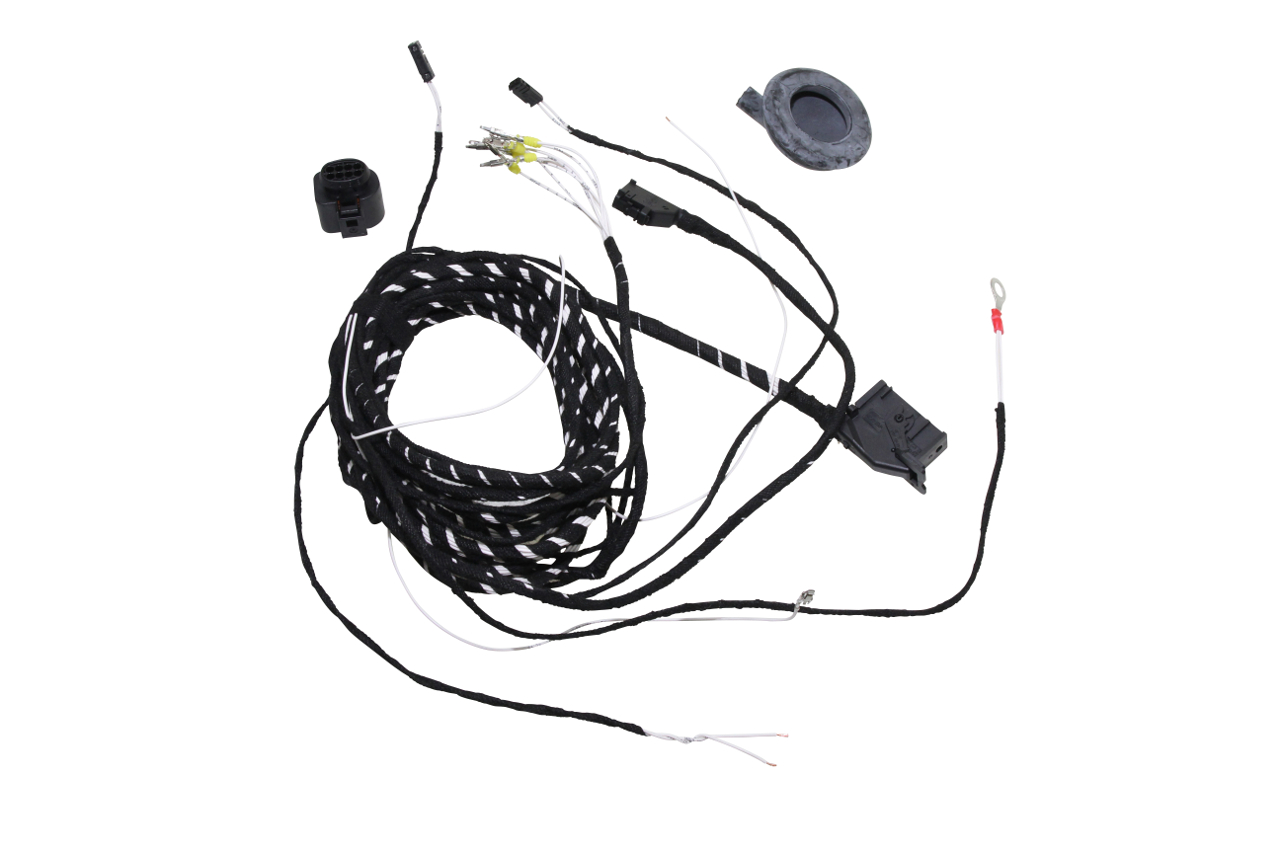 Original Kufatec Kabelsatz Kabelbaum Adapter Kabel PLA PDC Steuergerät Zentralelektrik für VW Golf 7 VII Atlas CA1 T-Roc A11