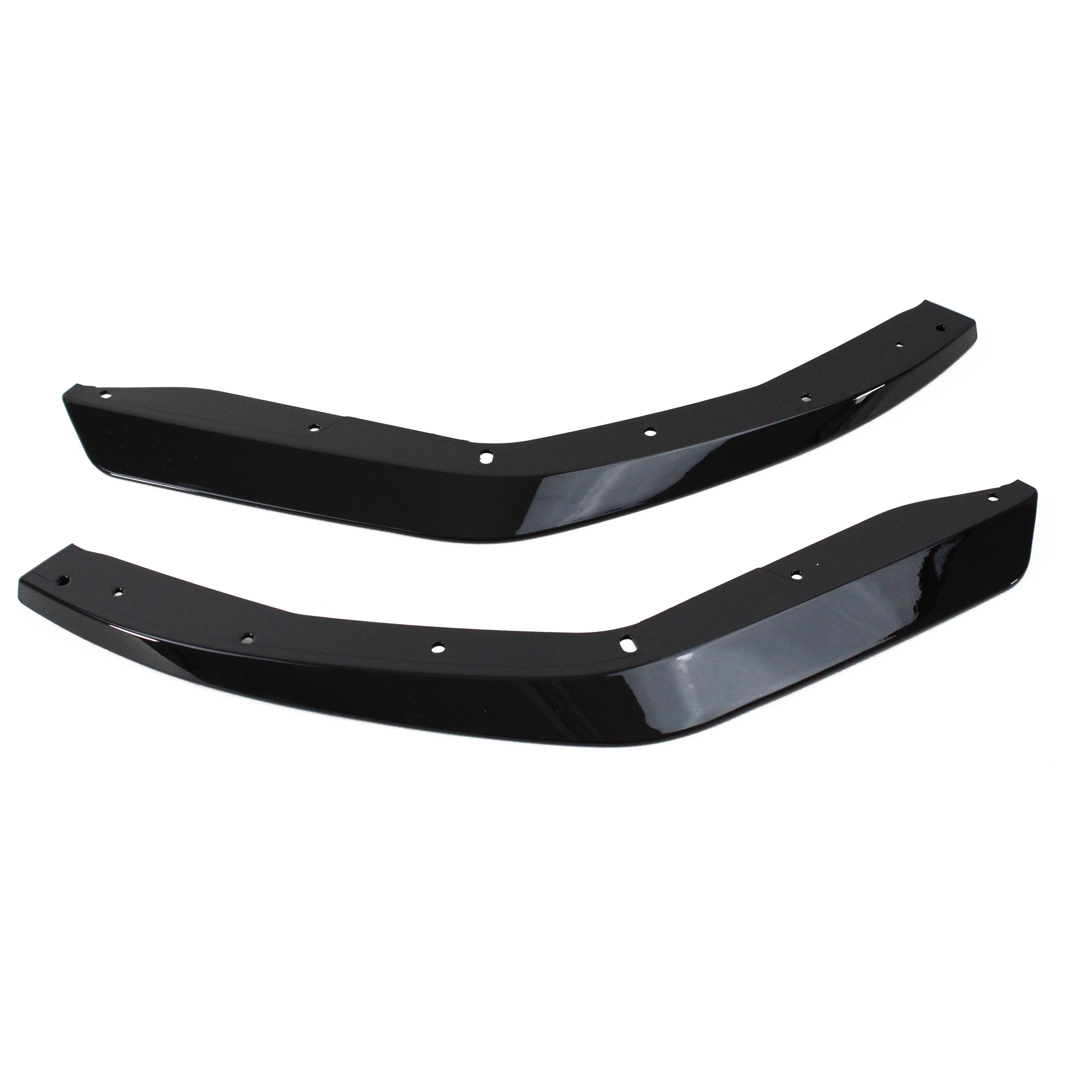 Sport Front Splitter Lip Flaps Performance SCHWARZ GLANZ für BMW 3er G20 ab 2019- (nur für M-Paket)
