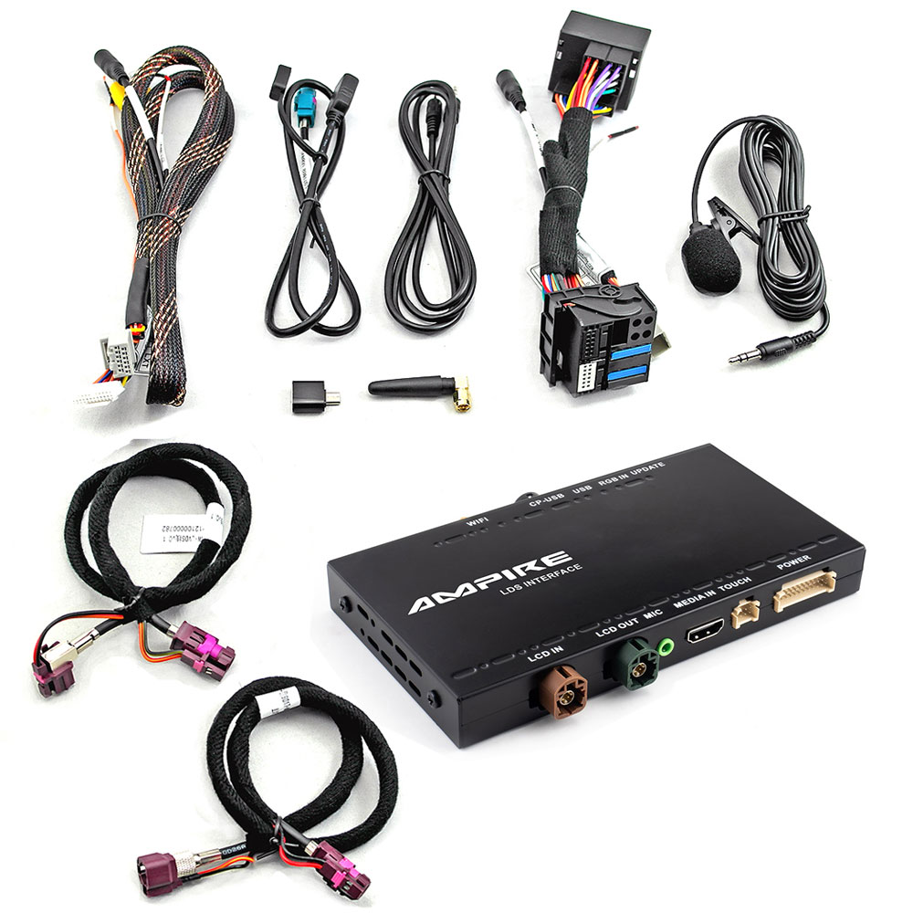 Original Ampire Smartphone Integration Wireless CarPlay Android Auto für Radio Audi MIB / MIB2 / MIB2 STD für A3 8V A4 8W B9 A5 F5 Q2 GA Q5 FY Q7 4M